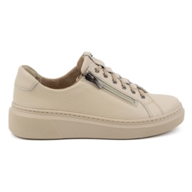 Olivier Tenisi de dama din piele Style 1238 bej Olivier Tenisi de dama din piele Style 1238 bej