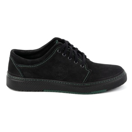Joker Pantofi casual barbati din piele 894J Negru