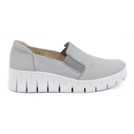 WASAK Pantofi slip-on damă din piele 0721W albastru WASAK Pantofi slip-on damă din piele 0721W albastru