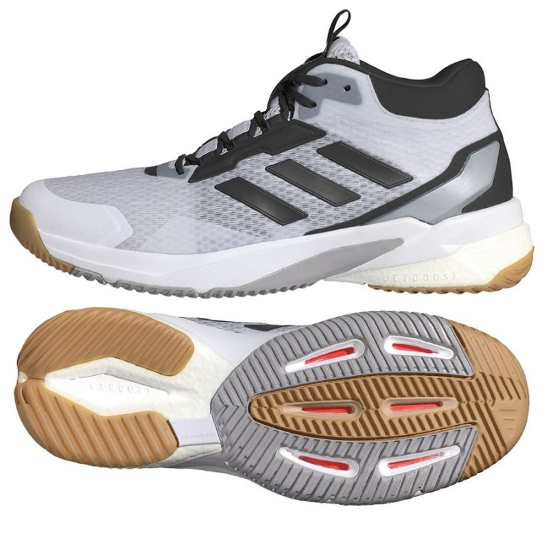 Pantofi Adidas Crazyflight 5 Mid IH7720 alb