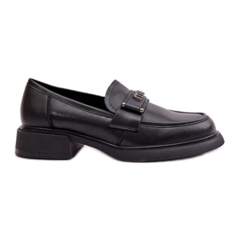Mocasini eleganti de dama din piele naturala, Negru Vinceza 91114 Mocasini eleganti de dama din piele naturala, Negru Vinceza 91114
