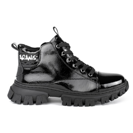 Botine negre pentru damă de la Sergio Leone negru