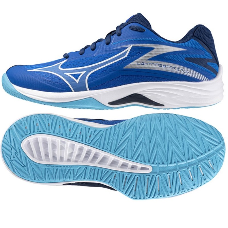 Pantofi de volei Mizuno Lightning Star Z7 V1GD230301 albastru