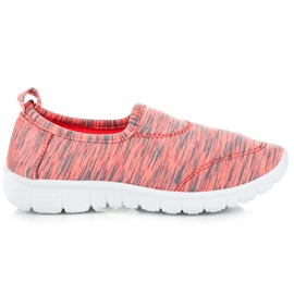 Mckeylor Pantofi slip-on cu dungi portocale Mckeylor Pantofi slip-on cu dungi portocale