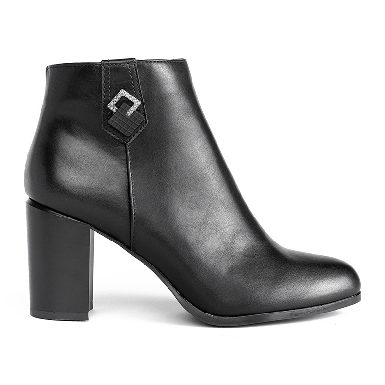 Botine negre de dama de la Sergio Leone negru