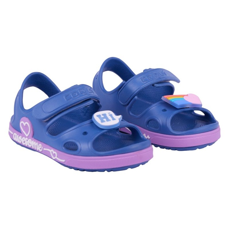 Sandale Coqui Yogi 92800617418 albastru Sandale Coqui Yogi 92800617418 albastru