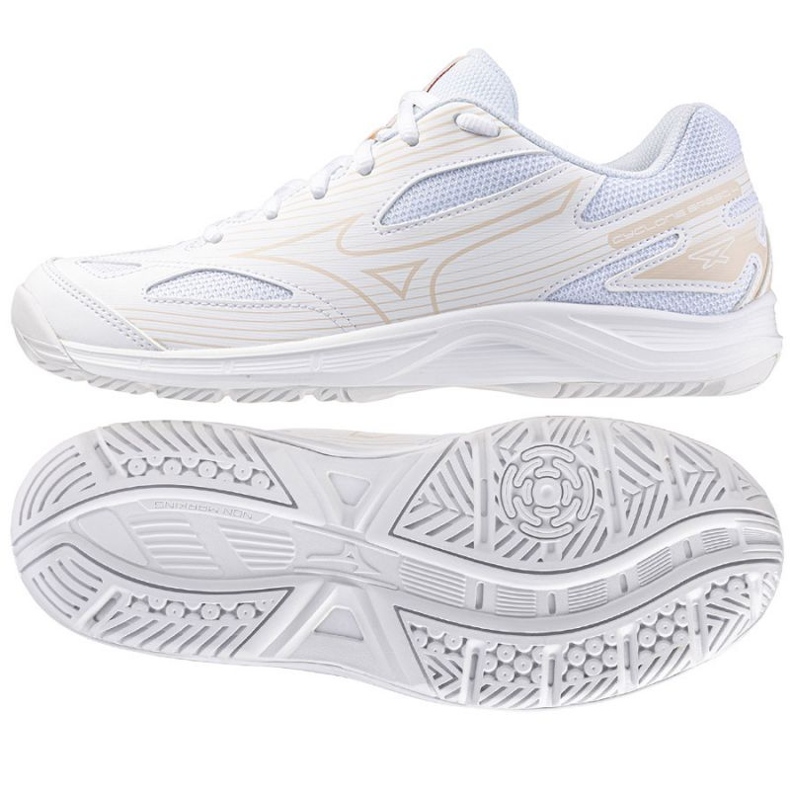 Pantofi Mizuno Cyclone Speed ​​​​4 V1GC238025 alb