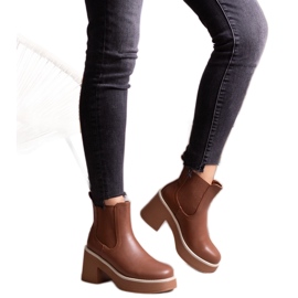 Botine maro de la Lidea