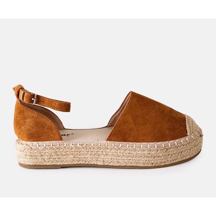 Espadrile maro Tiba