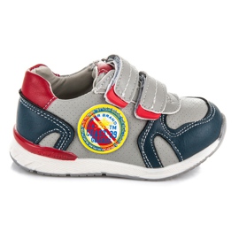 American Club Adidași cu Velcro gri American Club Adidași cu Velcro gri
