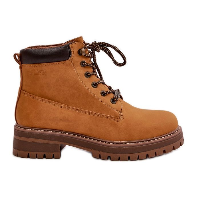 Cizme izolate dama Big Star OO274A288 Camel maro Cizme izolate dama Big Star OO274A288 Camel maro
