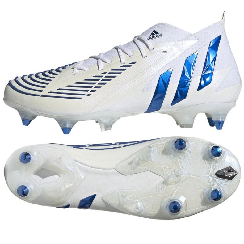 Pantofi de fotbal Adidas Predator Edge.1 Sg GY5686 alb