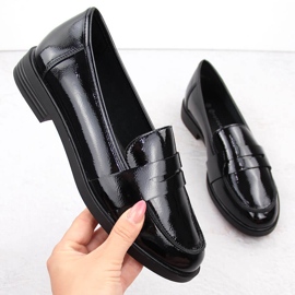 Pantofi de damă din piele lăcuită, Potocki negru 12442 Pantofi de damă din piele lăcuită, Potocki negru 12442