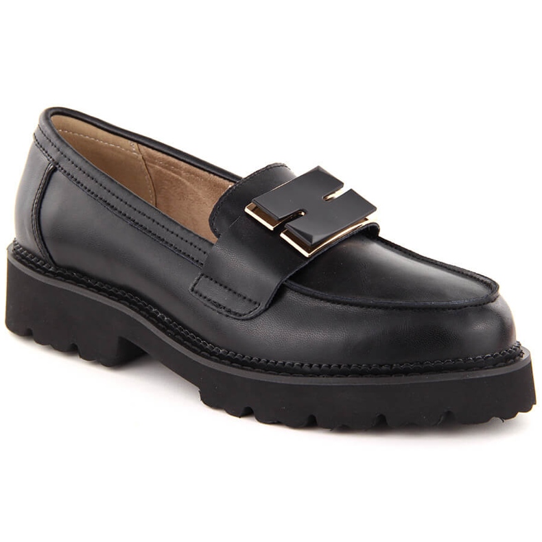 Mocasini de dama Filippo DP6450 din piele neagra negru Mocasini de dama Filippo DP6450 din piele neagra negru