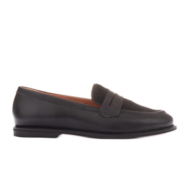 Marco Shoes Mocasini Lorenzo Pony negru