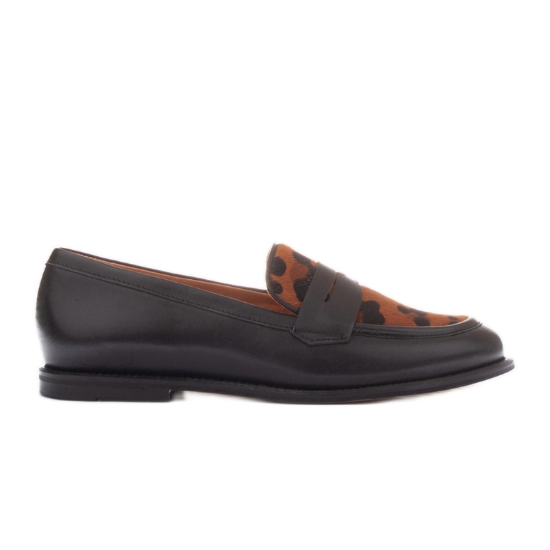 Marco Shoes Mocasini Lorenzo Pony negru