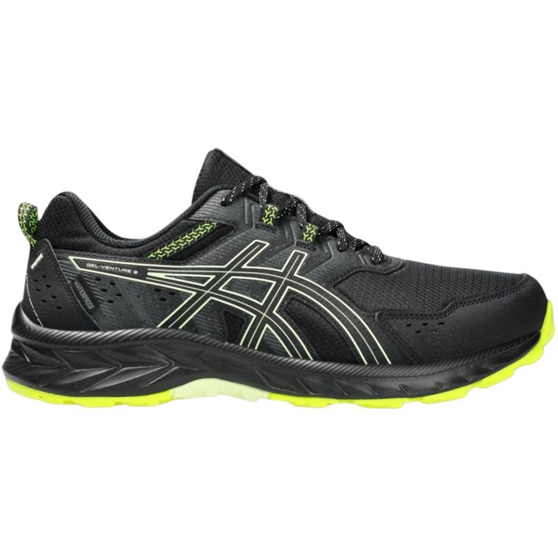 Pantofi de alergare impermeabili Asics Gek Venture 9 1011B705 003 negru