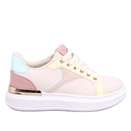 Tenisi multicolori Flocks bej