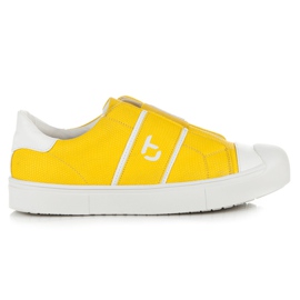 Betler Adidași Snake Pe Platformă galben