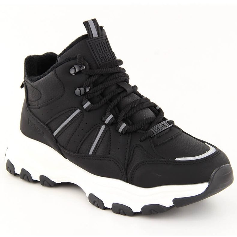 Cizme înalte izolate, negru Big Star OO274A160 Cizme înalte izolate, negru Big Star OO274A160