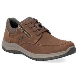 Pantofi din piele Rieker M RKR710, maro Pantofi din piele Rieker M RKR710, maro
