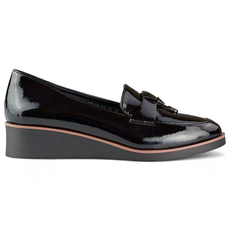 Pompe latente negre cu pană joasă negru