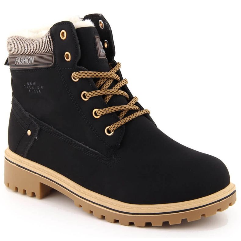 Cizme negre de dama Potocki 97301 negru