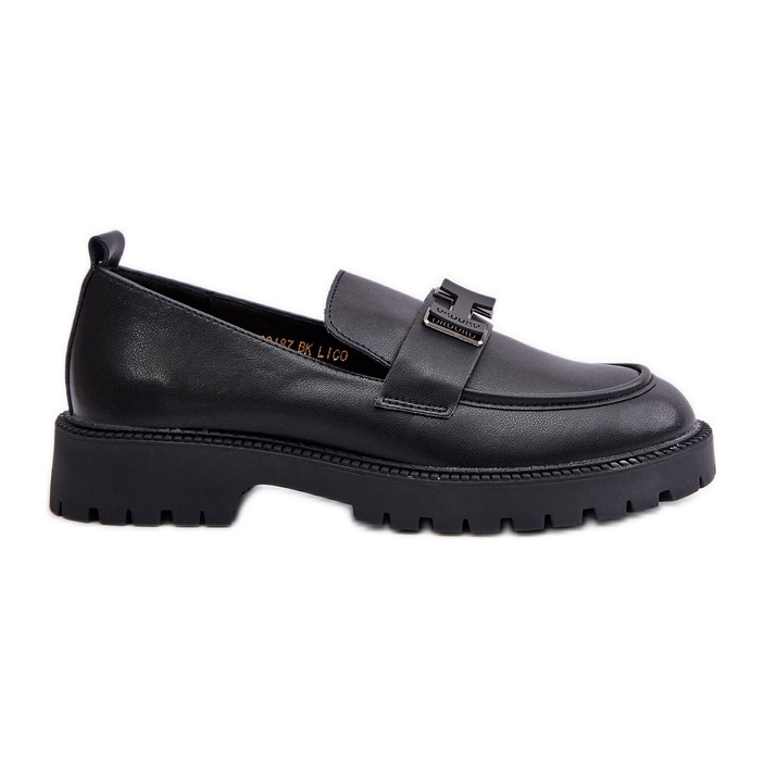 Mocasini Dama Piele Vinceza 62187 Negru