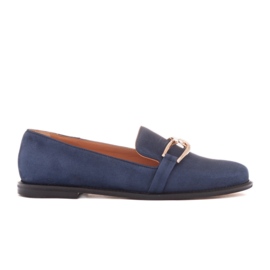Marco Shoes papuci Girona albastru