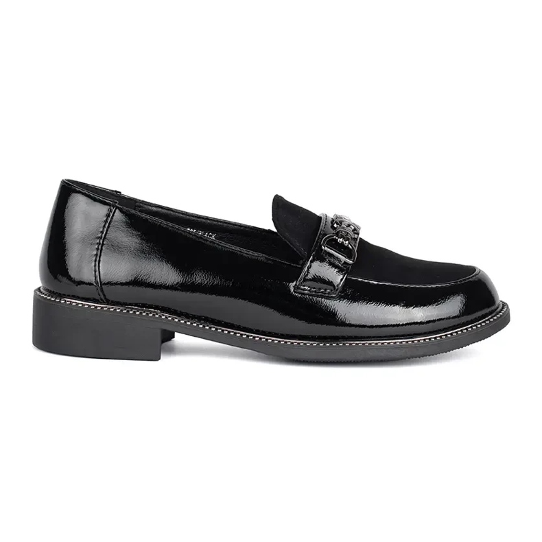 Mocasini de dama eleganti negri negru