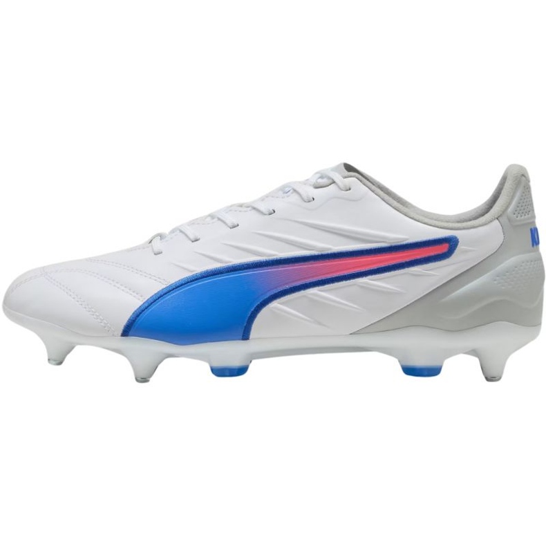Pantofi de fotbal Puma King Pro MxSG 107870 02 alb