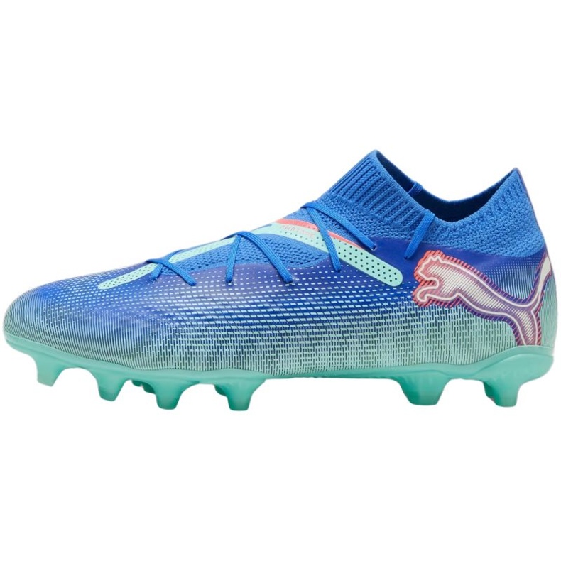 Pantofi de fotbal Puma Future 7 Pro FG/AG 107924 01 albastru