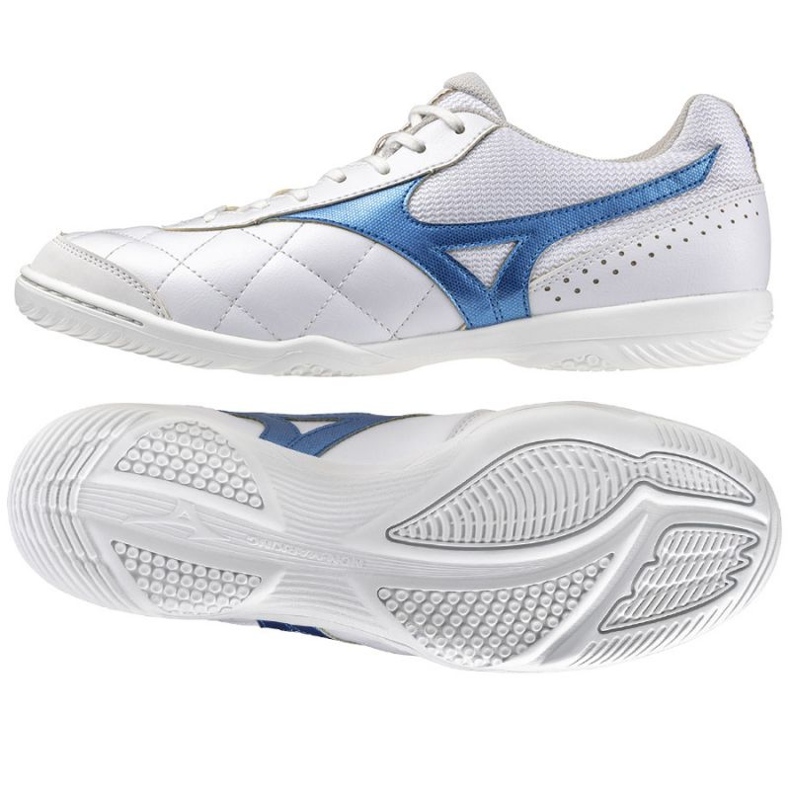 Mizuno Mrl Sala Club In Q1GA241602 pantofi de fotbal alb
