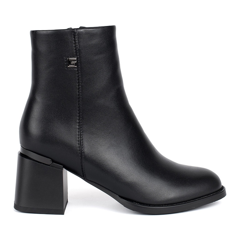 Goodin Botine clasice negre de dama negru