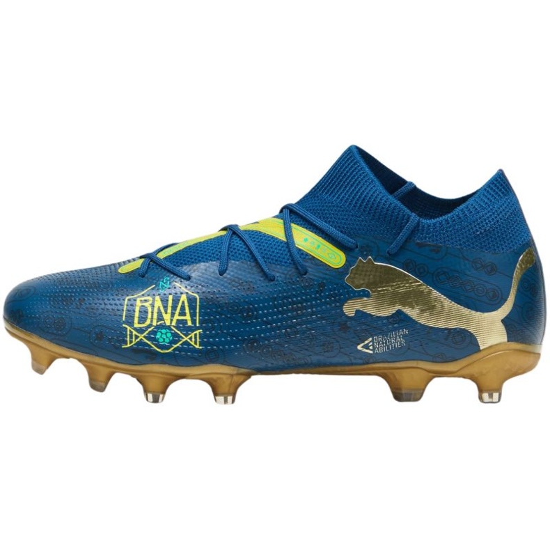 Pantofi de fotbal Puma Future 7 Match Bna FG/AG Saili 108081 01 albastru