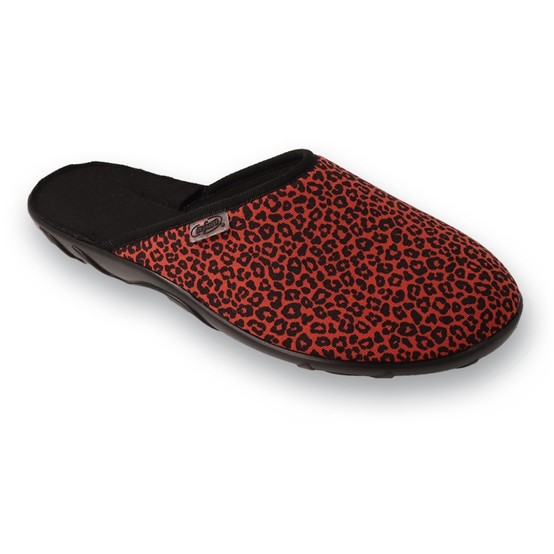 Papuci de dama Befado cu model 235D206 portocaliu/negru portocale