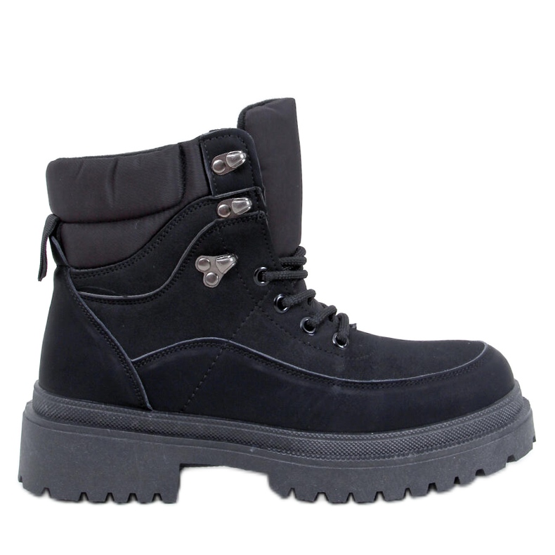 Cizme Mathen Black trapper negru