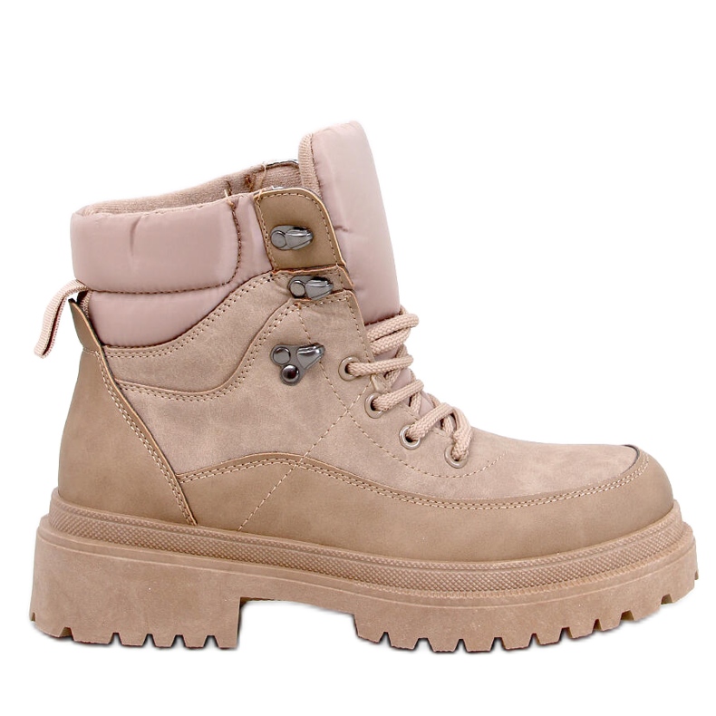 Botine Mathen Khaki trapper bej