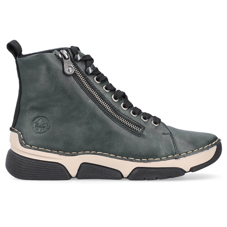 Botine de dama verzi confortabile Rieker 45920-54 verde