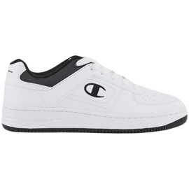 Pantofi Champion Foul Play Element Low S22340 WW020 alb