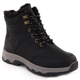 Ghete de trekking izolate negre Vanhorn 16318 negru