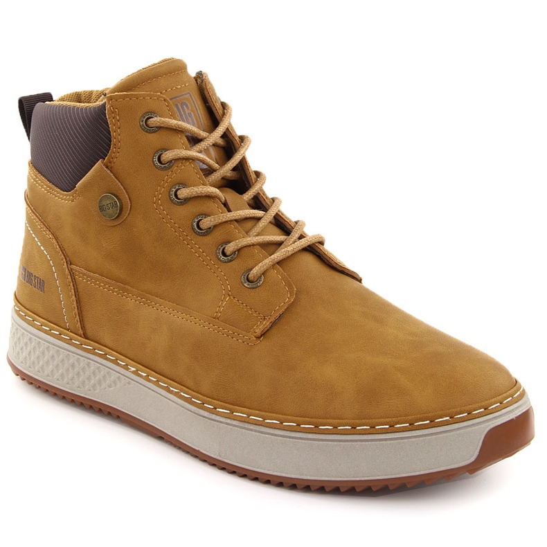 Tenisi negri înalți pentru bărbați Big Star OO174561 negru