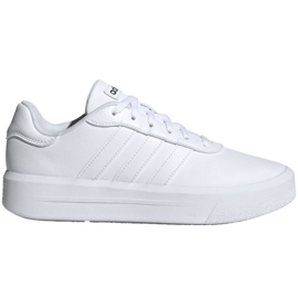 Pantofi Adidas Court Platform GV9000 alb Pantofi Adidas Court Platform GV9000 alb