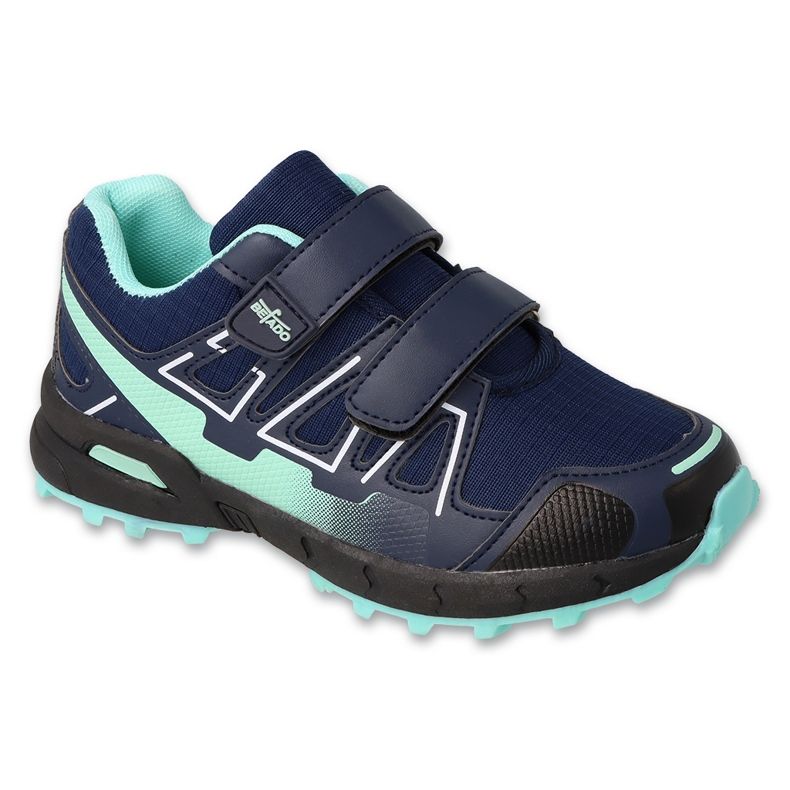 Pantofi sport pentru copii Befado turcoaz 518Y003 bleumarin albastru