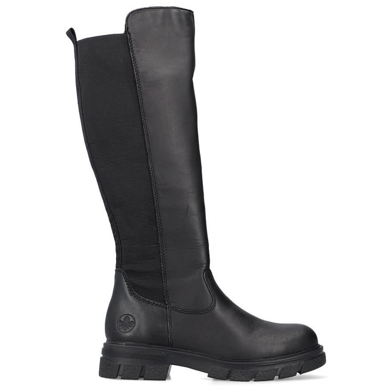 Cizme izolate dama piele, neagra Rieker Z9158-00 negru Cizme izolate dama piele, neagra Rieker Z9158-00 negru