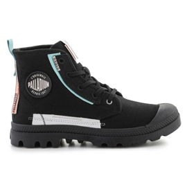 Palladium Pampa Underlayer 99183-008-M Pantofi negri negru Palladium Pampa Underlayer 99183-008-M Pantofi negri negru