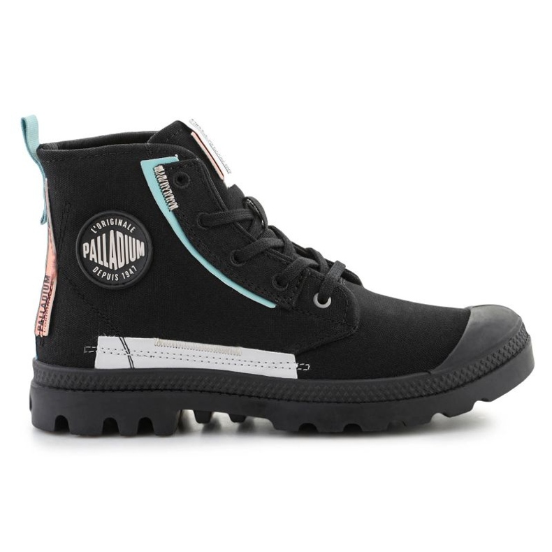 Palladium Pampa Underlayer 99183-008-M Pantofi negri negru