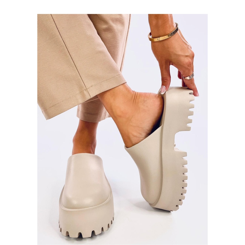 Saboți din spumă Ernest Khaki - Inello verde