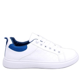 Adidasi dama ALB/ALBASTRU REGAL Adidasi dama ALB/ALBASTRU REGAL