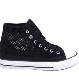 Adidași înalți negri negru